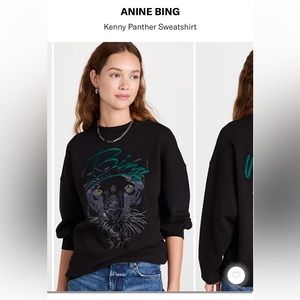 ANINE BING
Kenny Panther Sweatshirt